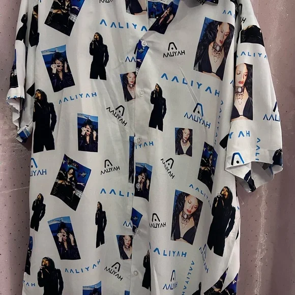 Graphic shirt - Black and White - Picture 1 of 4